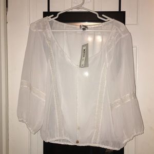 Boho/ beach style blouse